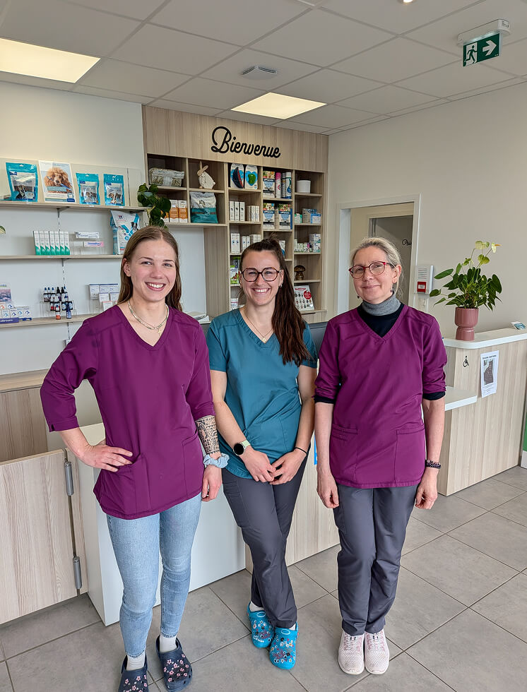 Vétérinaires du cabinet du Mouton Blanc